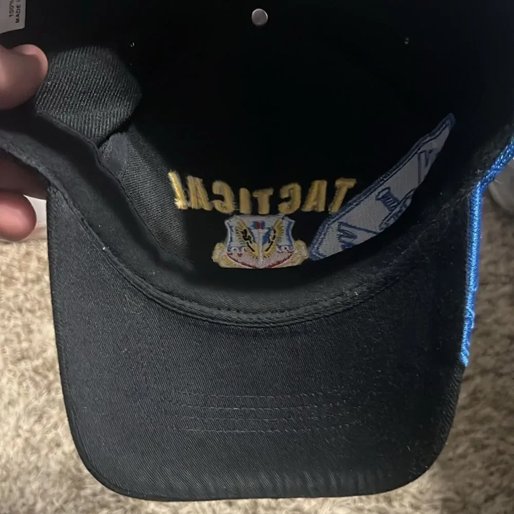 🔥🔥 Vintage TACTICAL AIR COMMAND Air Force Special Trucker Style Hat -‎ PERFECT